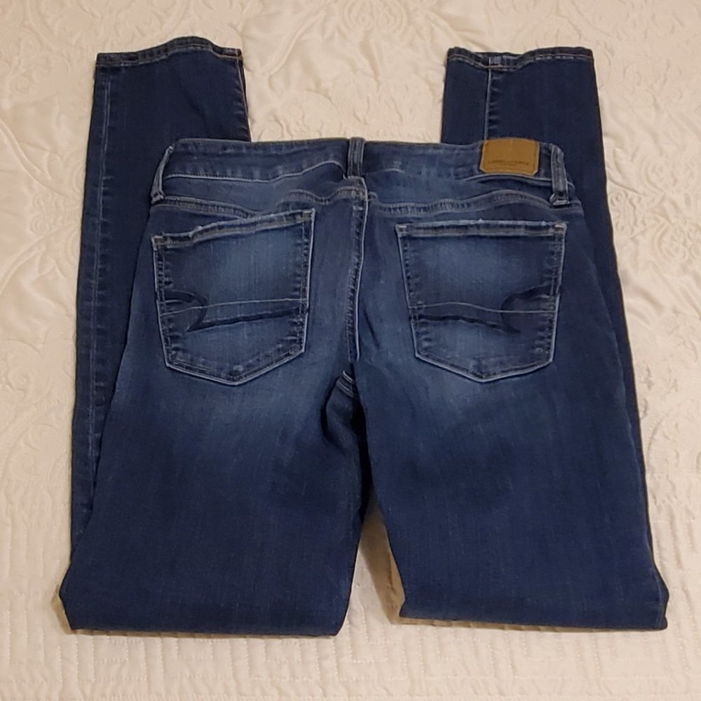 American Eagle Skinny Jeans  6 Long - Picture 3 of 4
